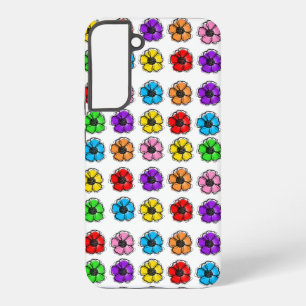 Funda Para Samsung Galaxy S22+ Flor Floral Garabato Arte Línea Acuarela Abstracto