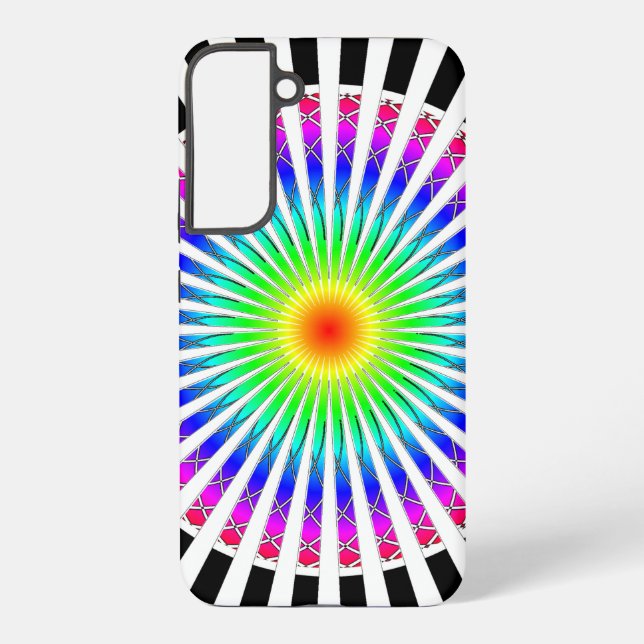 Funda Para Samsung Galaxy Flor Hipnótica (Reverso )