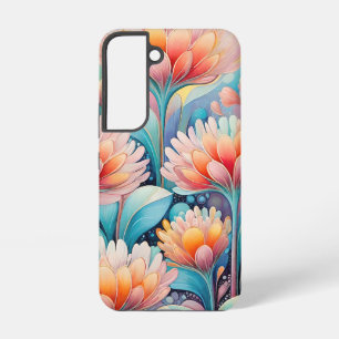 Funda Para Samsung Galaxy S22 Flora 4 Fundas para iPhone y Samsung Múltiples