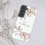 Funda Para Samsung Galaxy S22 Floral de cerezo rosa<br><div class="desc">Elegante y práctico funda Samsung impreso con un diseño floral de cerezo rosa. Personalice sus datos con facilidad y rapidez,  simplemente pulse el botón personalizar. Artículos coincidentes disponibles en nuestra tienda Zazzle!</div>