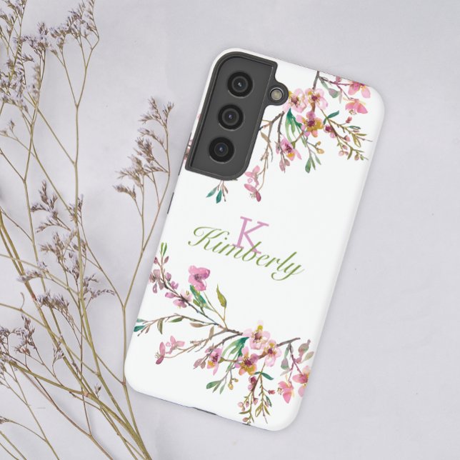 Funda Para Samsung Galaxy Floral de cerezo rosa (Subido por el creador)