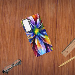 Funda Para Samsung Galaxy S21 Floral de diseño de color acuático colorido<br><div class="desc">¡Esta es una belleza! Un colorido diseño floral con acuarela para un teléfono de moda Samsung. Es muy fácil de personalizar con tu propio monograma/iniciales.</div>