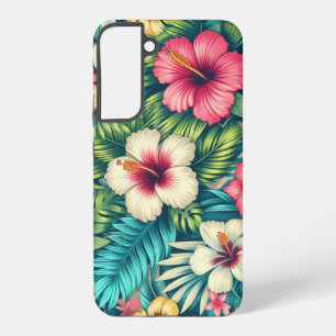 Funda Para Samsung Galaxy S22+ Floral hawaiano/tropical