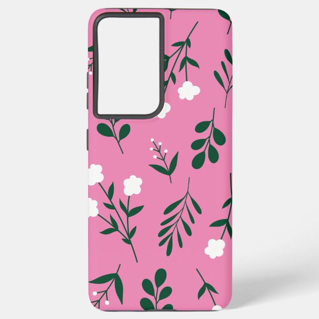 Funda Para Samsung Galaxy Floral Rústica Elegante (Reverso )