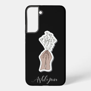 Funda Para Samsung Galaxy S22+ Flores de aliento para bebés