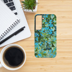 Funda Para Samsung Galaxy S22 Flores de Little Blue Brunnera Floral