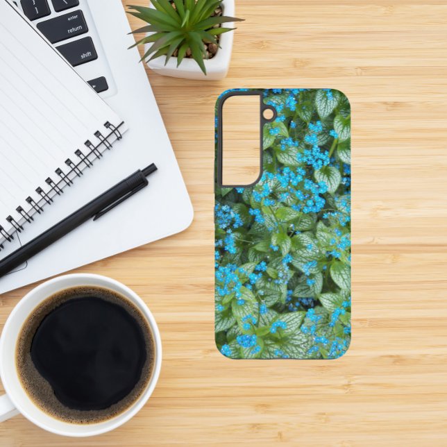 Funda Para Samsung Galaxy Flores de Little Blue Brunnera Floral (In Situ)