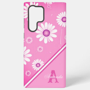 Funda Para Samsung Galaxy S22 Ultra Flores de margarita: Minimalista patrón floral