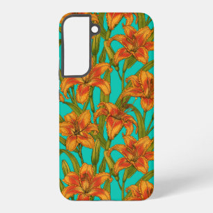 Funda Para Samsung Galaxy S22+ Flores diarias de Tawny