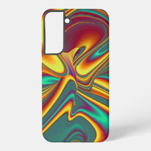 Funda Para Samsung Galaxy S22+ Flores Mágicas de Primavera Verano Otoño