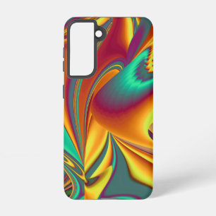 Funda Para Samsung Galaxy S21 Flores Mágicas de Primavera Verano Otoño