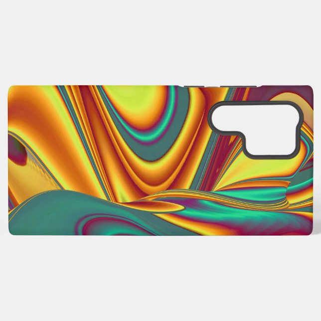 Funda Para Samsung Galaxy Flores Mágicas de Primavera Verano Otoño (Reverso Horizontal)