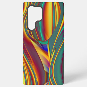 Funda Para Samsung Galaxy S22 Ultra Flores Mágicas de Primavera Verano Otoño
