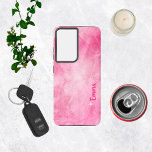 Funda Para Samsung Galaxy S21 Ultra Flores rosa brillantes<br><div class="desc">Flores rosa brillante Samsung Galaxy S21 Ultra Funda</div>