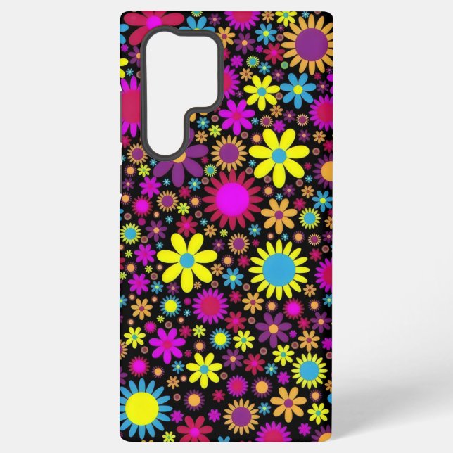 Funda Para Samsung Galaxy Flower Power (Reverso )