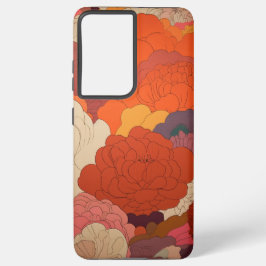 Funda Para Samsung Galaxy S21 Ultra flower samsung garaxy ケース