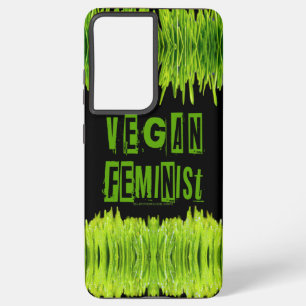 Funda Para Samsung Galaxy S21 Ultra Folleto de la hierba feminista de SlipperyJoe