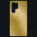 Funda Para Samsung Galaxy S22 Ultra Fondo de textura iridiscente dorado<br><div class="desc">Imagen de fondo de textura iridiscente de oro.</div>