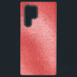Funda Para Samsung Galaxy S22 Ultra Fondo de textura iridiscente rojo<br><div class="desc">Imagen de fondo de textura de color rojo iridiscente.</div>