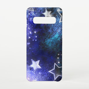 Funda Para Samsung Galaxy S10 Fondo espacial con estrellas