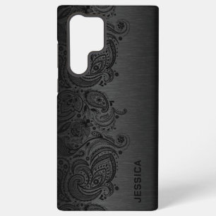 Funda Para Samsung Galaxy S22 Ultra Fondo metálico dorado minimalista samsung gala