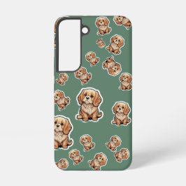 Funda Para Samsung Galaxy S22 Forever Young: Un amor dorado arrancado a tiempo