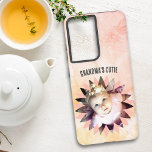 Funda Para Samsung Galaxy S21 Ultra Forma de flor personalizado Foto color de agua ros<br><div class="desc">Este diseño de plantilla incluye una foto de marcador de posición de un niño en la forma de flor que USTED REEMPLACE con su foto favorita de un miembro(s) de la familia o un(s) mascota(s). Una foto supercercana no funcionará bien. Es posible que tengas que probar varias fotos antes de...</div>