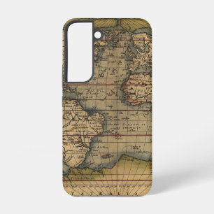 Funda Para Samsung Galaxy S22 Forma ortelio del Mapa Mundial