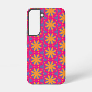 Funda Para Samsung Galaxy S22 formas de círculos florales coloridos