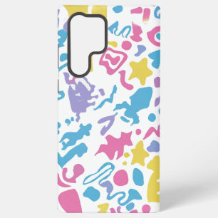 Funda Para Samsung Galaxy S22 Ultra Formas divertidas y coloridas