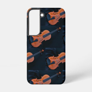 Funda Para Samsung Galaxy S22 Foto de violín en primer plano