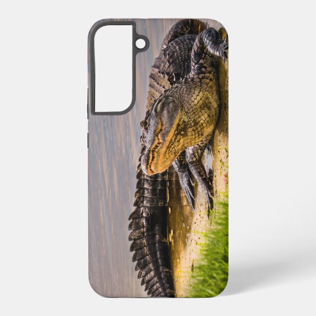 Funda Para Samsung Galaxy Fotografía de American Alligator (Reverso )
