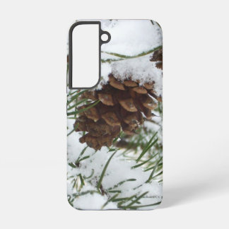 Funda Para Samsung Galaxy S22 Fotografía de la naturaleza de la nieve de Pine Co