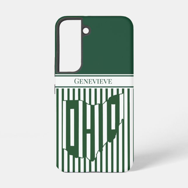 Funda Para Samsung Galaxy Frania Verde de Ohio (Reverso )