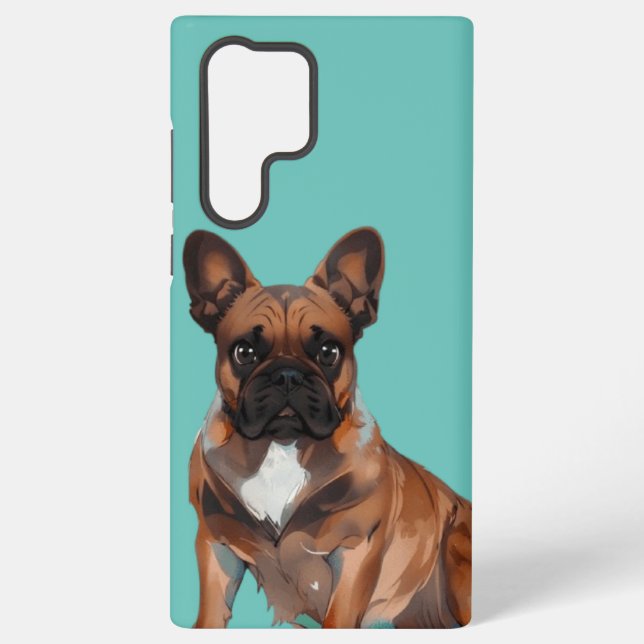Funda Para Samsung Galaxy französische Bulldoggen zwei Freunde, (Reverso )