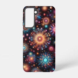 Funda Para Samsung Galaxy S21 Fuegos Artificiales Divertidos