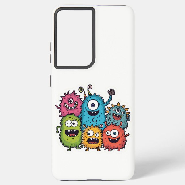Funda Para Samsung Galaxy Fun Monster Bunch (Reverso )