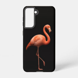 Funda Para Samsung Galaxy S21 Funda Black 4 Luxe Galaxy S21, Flamingo Rosa