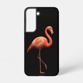 Funda Para Samsung Galaxy S22 Funda Black 4 Luxe Galaxy S22, Flamingo Rosa
