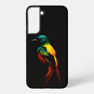 Funda Para Samsung Galaxy S22+ Funda Black 4 Luxe Galaxy S22 Plus, Ave Arcoiris