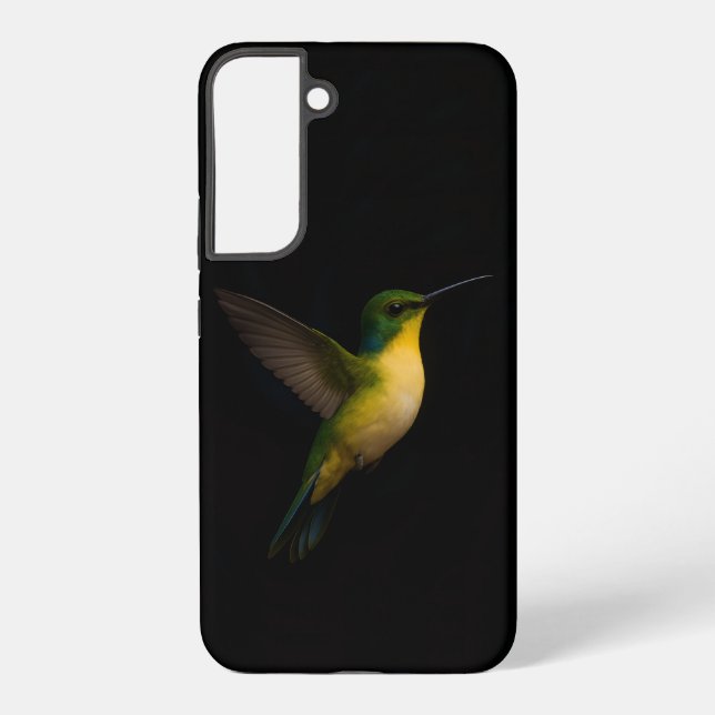 Funda Para Samsung Galaxy Funda Black 4 Luxe Galaxy S22 Plus, pájaro volador (Reverso )