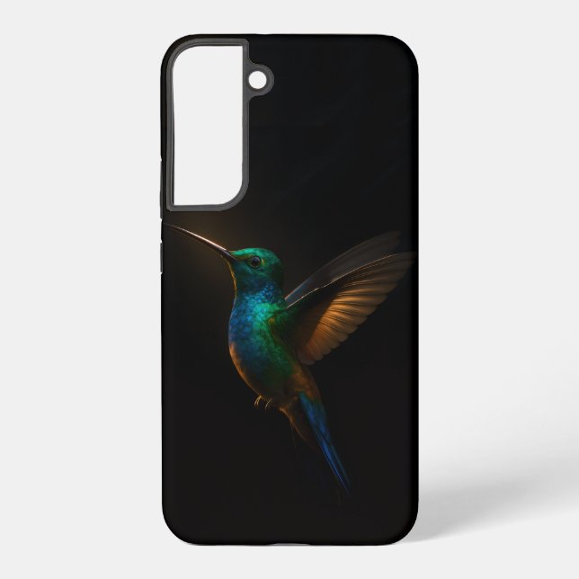 Funda Para Samsung Galaxy Funda Black 4 Luxe Galaxy S22 Plus, pájaro volador (Reverso )