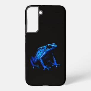 Funda Para Samsung Galaxy S22+ Funda Black 4 Luxe Galaxy S22 Plus, Rana Azul