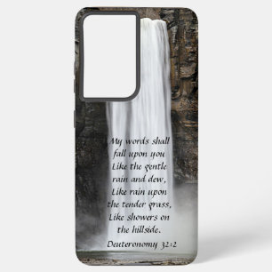 Funda Para Samsung Galaxy S21+ Funda de la cascada Christian Samsung