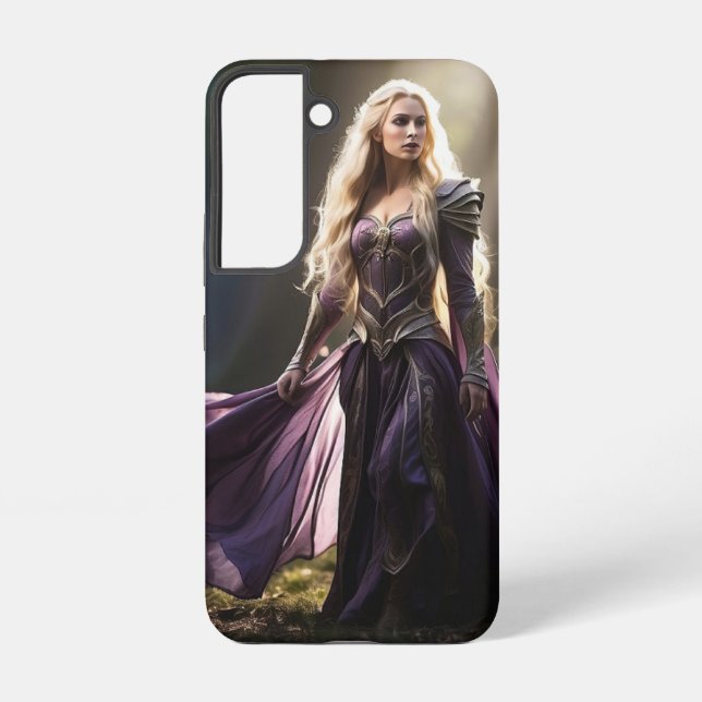 Funda Para Samsung Galaxy Funda de Woodland Elf Queen Samsung s22 (Reverso )