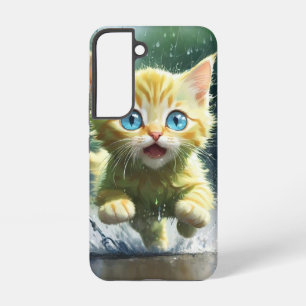 Funda Para Samsung Galaxy S22 Funda del Samsung Galaxy S22 Super KItten
