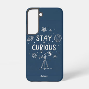 Funda Para Samsung Galaxy S22 Funda emocional Stay Curious Galaxy S22