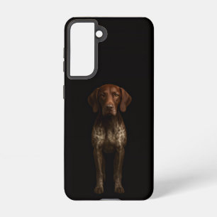 Funda Para Samsung Galaxy S21 Funda Galaxy S21 Black 4 Luxe, perro Pointer alemá