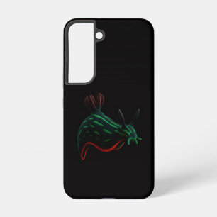Funda Para Samsung Galaxy S22 Funda Galaxy S22 Black 4 Luxe, Babosa de Mar Neon