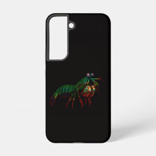 Funda Para Samsung Galaxy S22 Funda Galaxy S22 Black 4 Luxe, camarón mantis